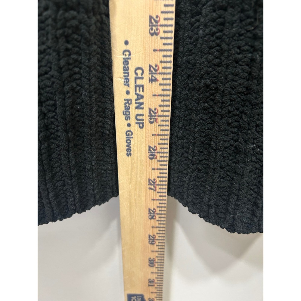 Aerie Sweater Womens Medium Black Chunky Knit Oversized Pullover Collar Cozy - Picture 10 of 10